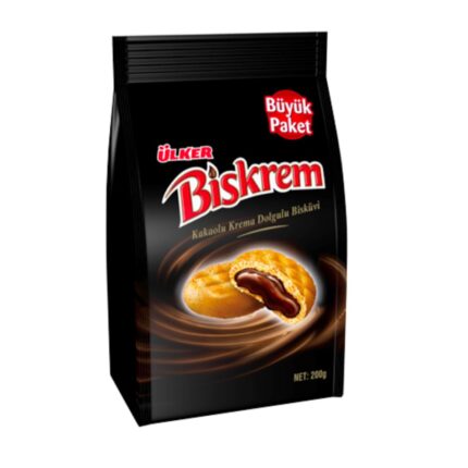 Biskrem Kakaolu Büyük Boy Poşet 200 G.
