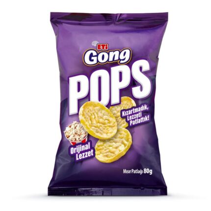 Eti Gong Pops Sade Mısır Patlağı