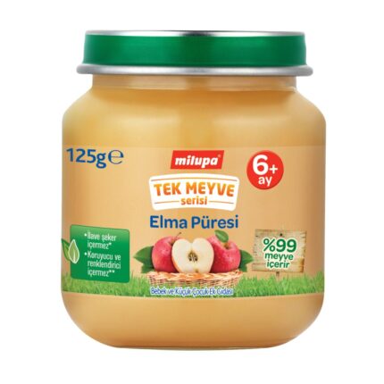 Milupa Elma Püresi Kavanoz 125 G 6+ Ay