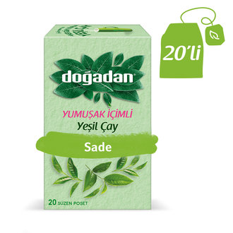Doğadan Yumuşak İçimli Sade Yeşil Çay