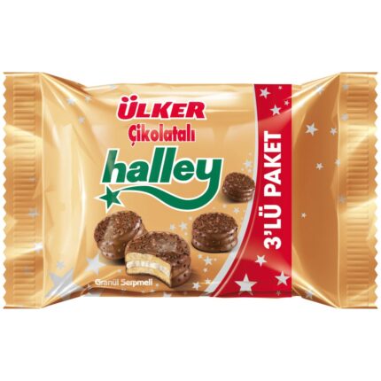 Ülker Halley Mini 3'lü Paket 198 gr.