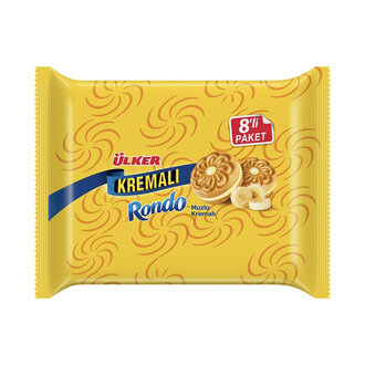 Ülker Rondo Muzlu Kremalı Bisküvi 8'li 488 gr.