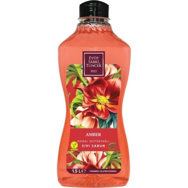 Eyüp Sabri Tuncer Doğal Zeytinyağlı Sıvı Sabun Amber 1,5 lt.