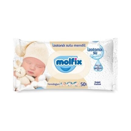 Molfix İzotonik Sulu Islak Mendil Yeni Doğan 50 Adet