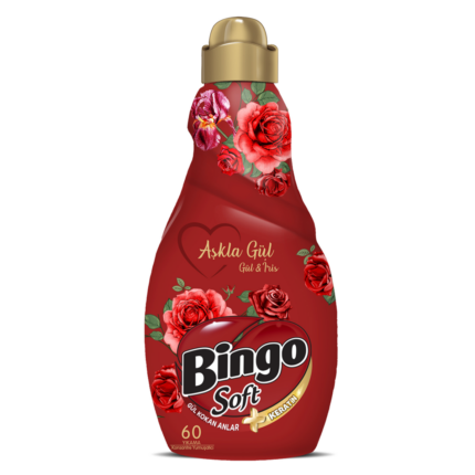 Bingo Soft Aşkla Gül Çamaşır Yumuşatıcısı 1440 ml.
