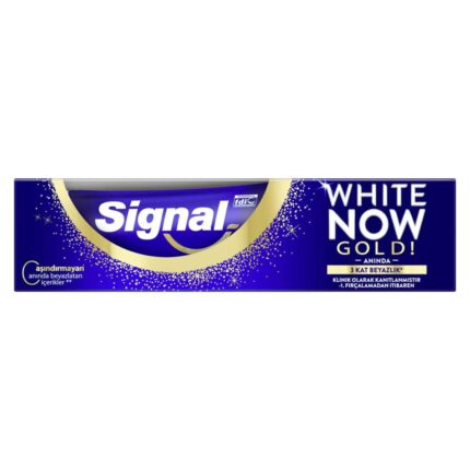 Signal Wihte Now Gold 75 ml.