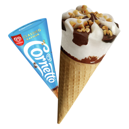 Algida Cornetto Classico Kaymaklı Kornet Dondurma 125 ml.