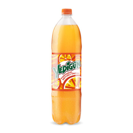 Yedigün Portakal Aromalı Gazoz 1.5 lt.
